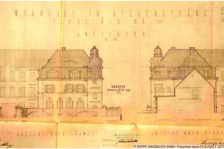 Gebäude 1 Ansicht West-Ost