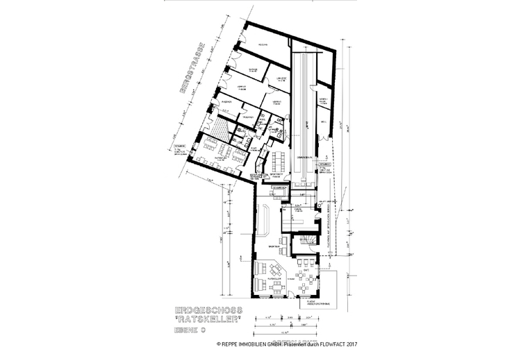 Grundriss Erdgeschoss beide Gebäude